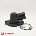 Billet Swivel Thermostat Housings Water NecK Ford FE  1.5'' Black