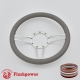 Tridon 14" Polished Billet Steering Wheel with Full Wrap
