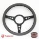 Sport 14" Black Billet Steering Wheel with Full Wrap