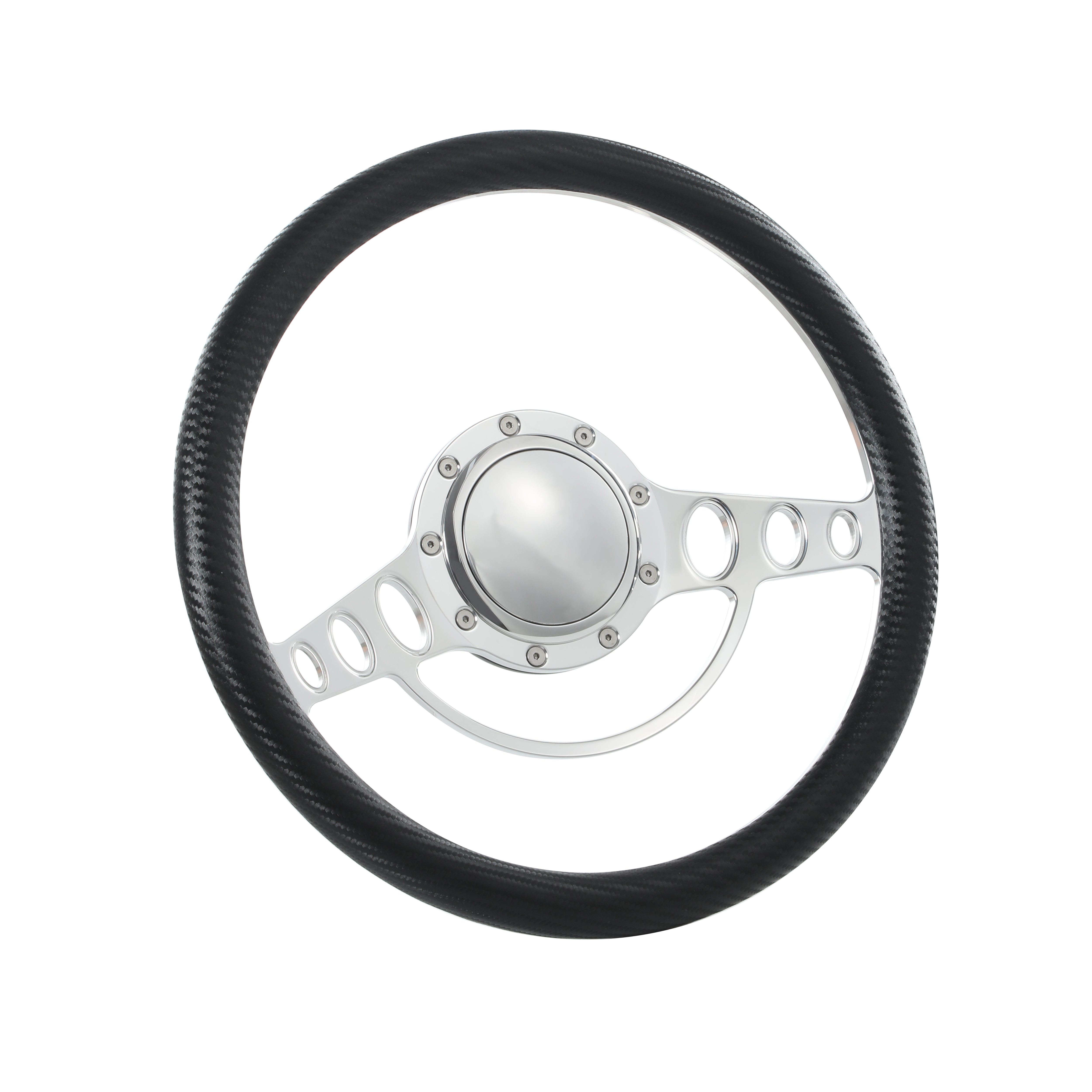 14'' Billet 9 Bolt Good Times Steering Wheels Half Wrap Buick
