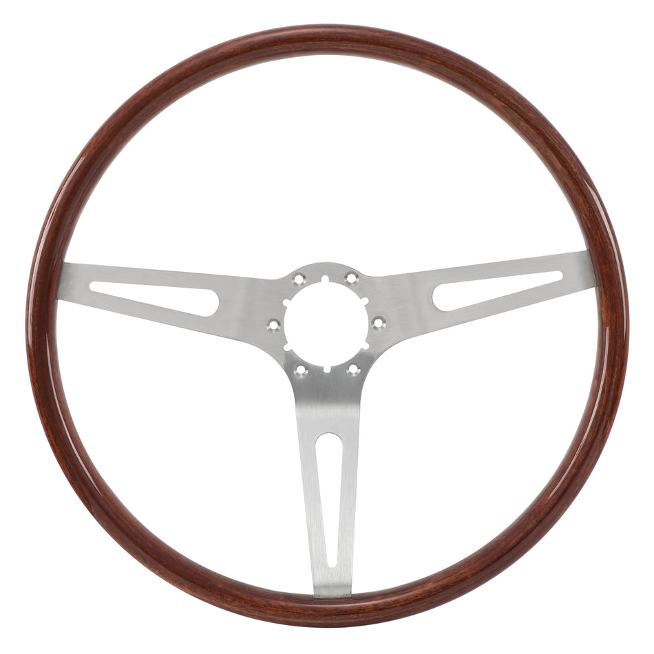 Flashpower GM Classic Wood Steering Wheel Original Restoration Muscle Car 15''