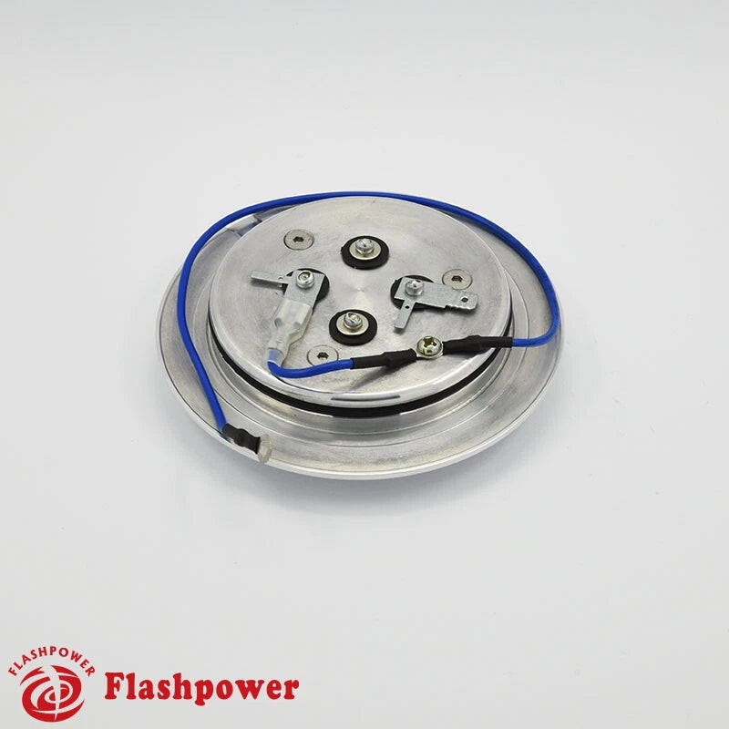 Billet Aluminum Steering Wheel Horn Button Big Plain Polished