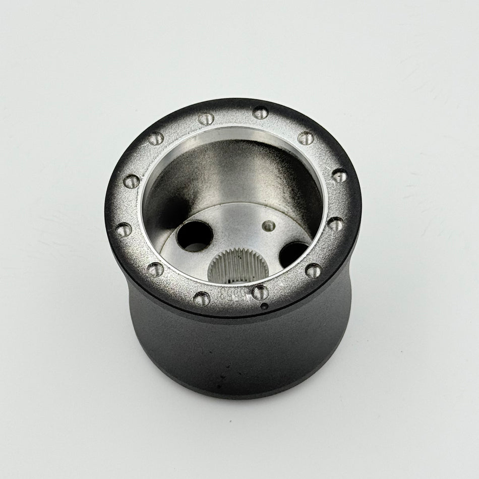 Flashpower Billet Steering Wheel Black Adapter Hub Boss Kit 6 Bolt for VW Beetle