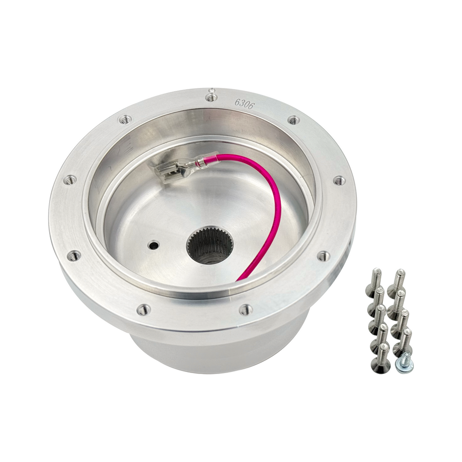 Flashpower Steering Wheel Adapter Boss Kit MG MGB GT Roadster Polished