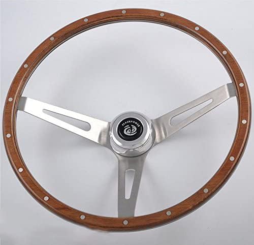 15" Laminated Wood Classic Steering Wheel Falcon Comet 3 Bolt