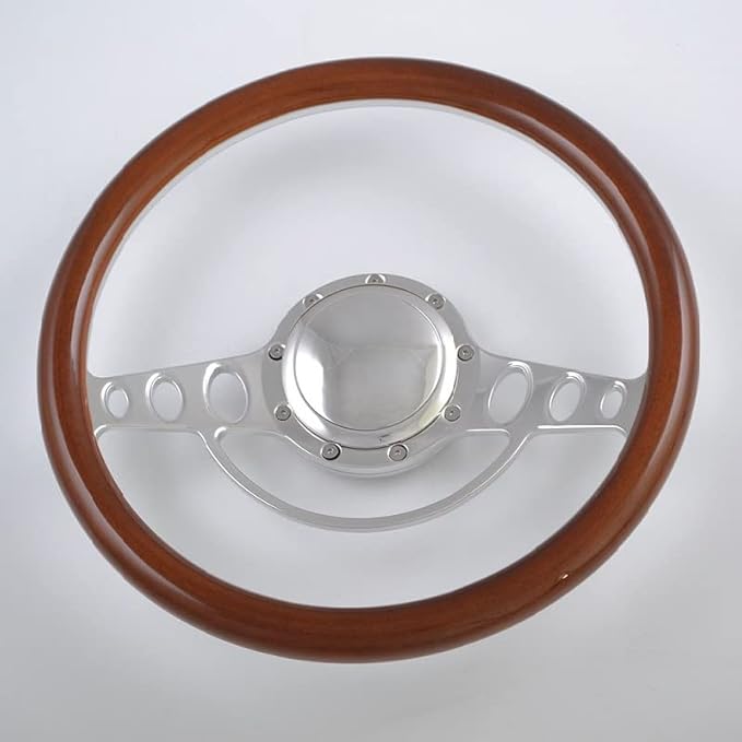 14'' Billet Steering Wheels Full Wrap Buick Cadillac Pontiac GTO Firebird