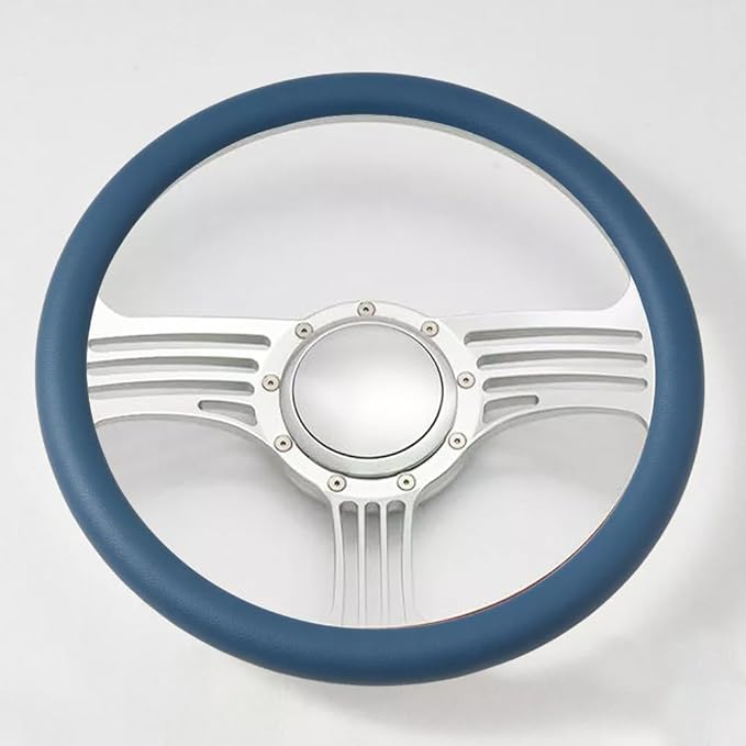 14'' Billet Steering Wheels Half Wrap GMC Challenger Charger Daytona