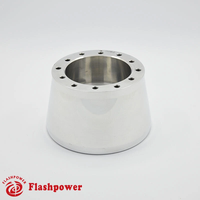 6 Bolt Steering Wheel Polished Hub Adapter Flaming River, Ididit, GM, Chevy