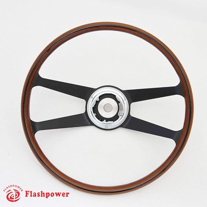 395mm Reproduction VDM wooden steering wheel Restoration 911 912 914