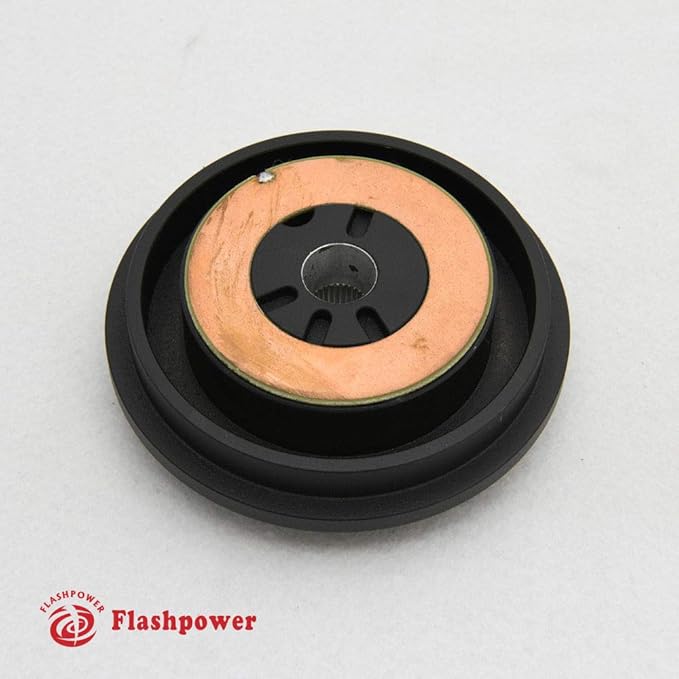 Flashpower 6 bolt Steering Wheel Short Hub Adapter Billet Black Compatible with Toyota CELICA LAND CRUISER SUPRA