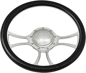 14'' Billet Steering Wheels Half Wrap Restoration Suburban El Camino