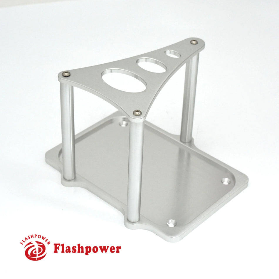 Optima Billet Aluminum Battery Hold Down Tray Clear Anodized