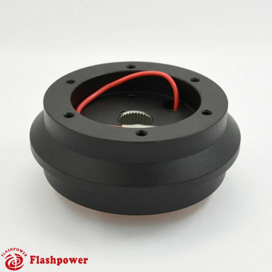 Steering Wheel Short Hub Adapter Black for Acura CL Honda Prelude Civic Accord