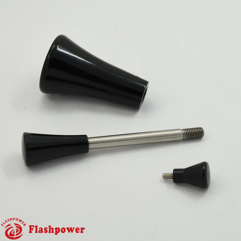 Steering Billet Black Aluminum Column Turn Flasher Shift Knob Tilt Lever