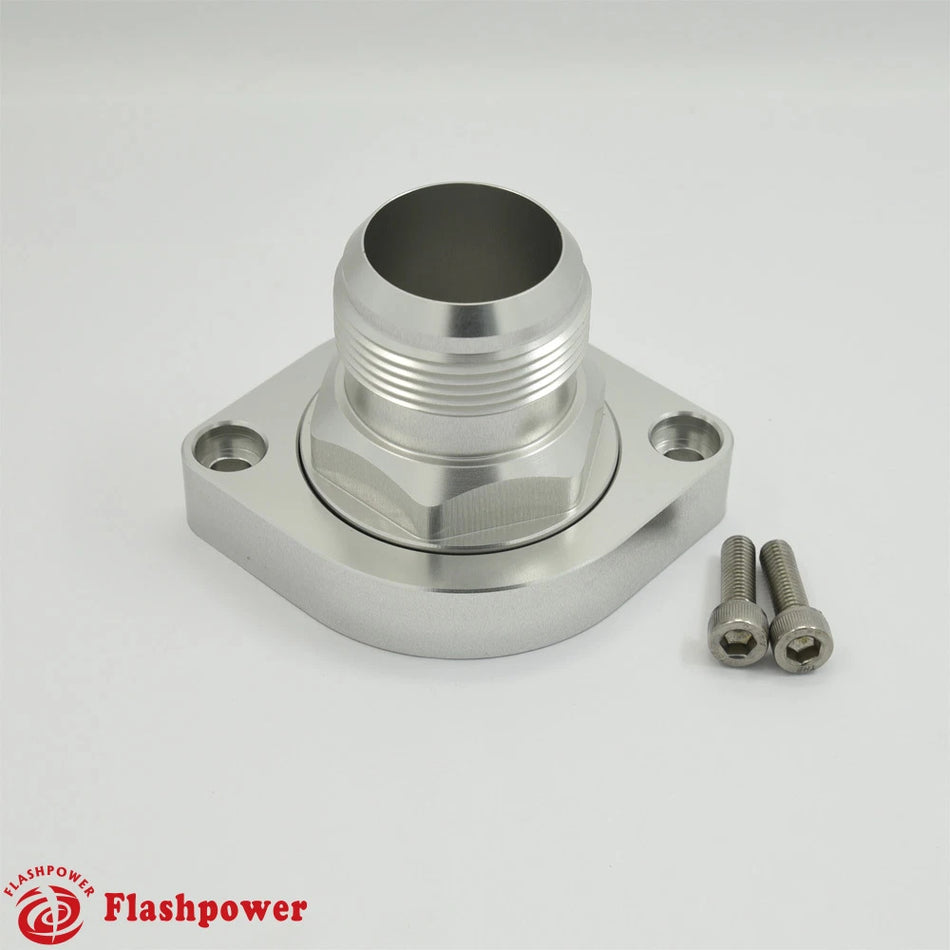 Billet Swivel Thermostat Housings Water Neck 180 20AN LS Engine Clear