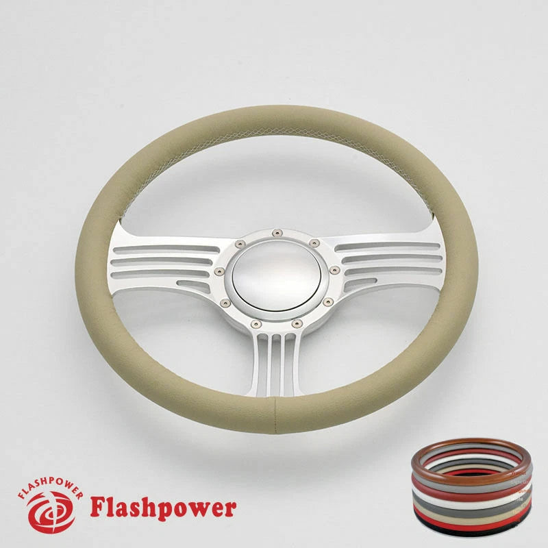 14'' Billet Steering Wheels Full Wrap restoration restoration Suburban El