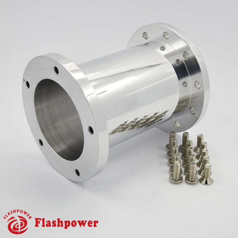 4" Steering Wheel Spacer Polished Aluminum for Grant APC Pilot