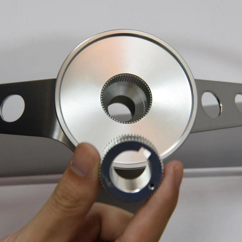 Marine Boat Steering Wheel Hub Adapter Keyed 3/4 Inch Teleflex Tflex 3 Bolts