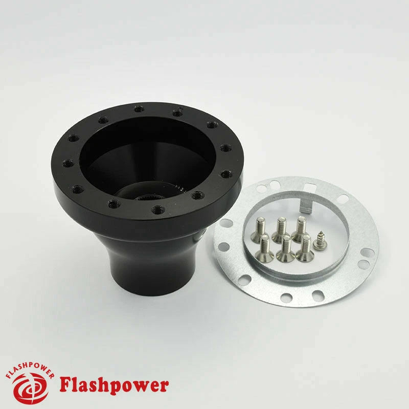 Steering Wheel Adapter Boss Kit Austin Mini MK1-2-3 Morris Minor Riley 1.5 Black