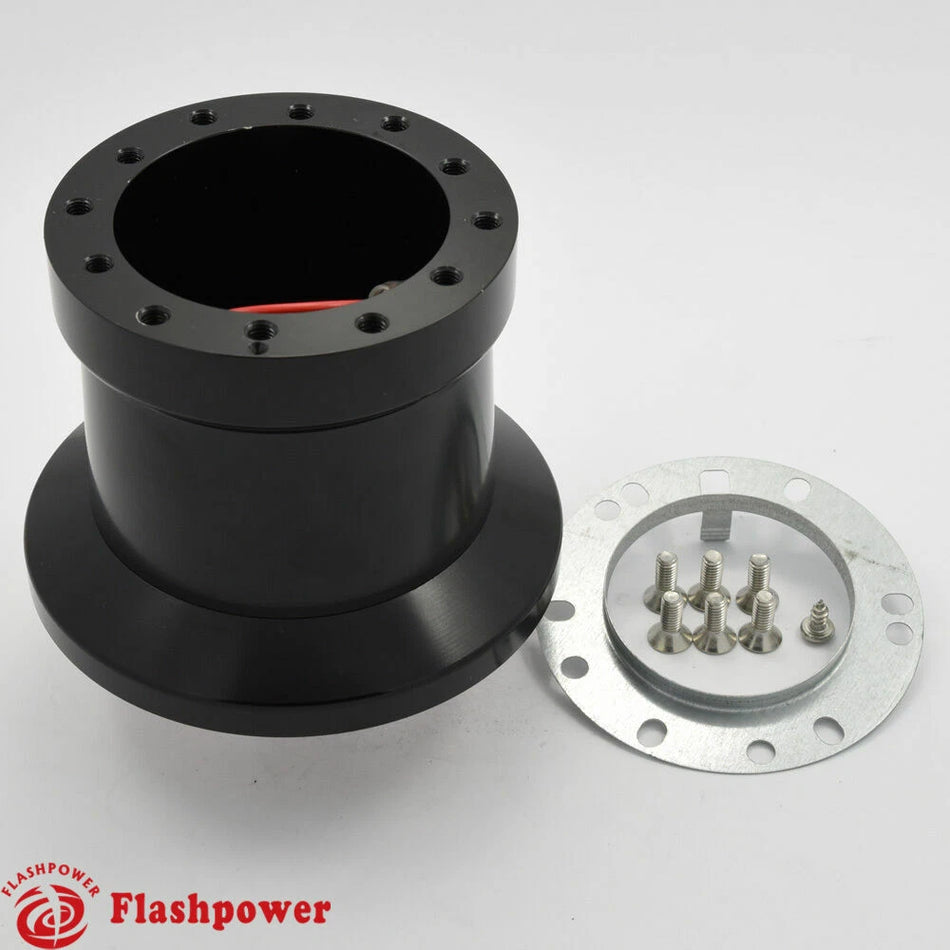 Flashpower Steering Wheel Adapter BMW E12 E21 E24 E26 M1 320i 2800 Bavaria Black