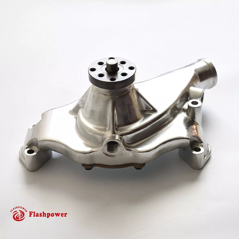 Short Water Pump Big Block Chevy Polished Aluminum