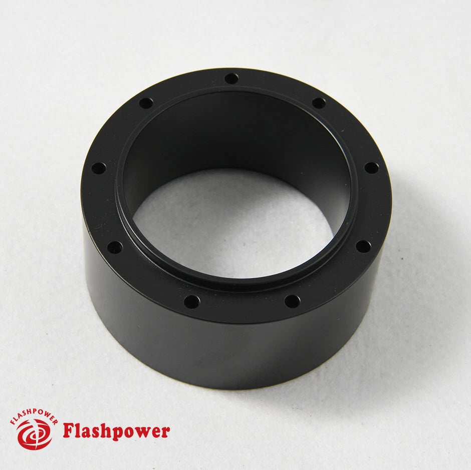 2.0" Steering Wheel Hub Adapter Extension Spacer for 9 Bolt Black