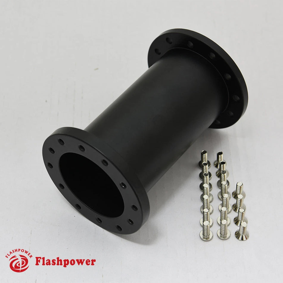 5.0" Steering Wheel Spacer Black for MOMO Isotta Sparco OMP