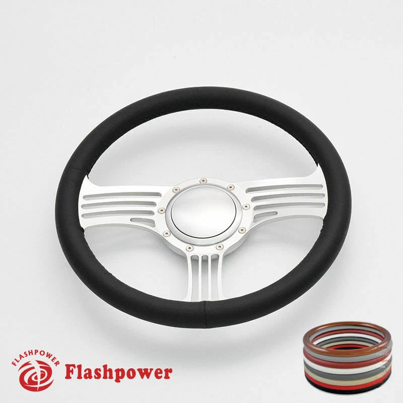 14'' Billet Steering Wheels Full Wrap restoration restoration Suburban El