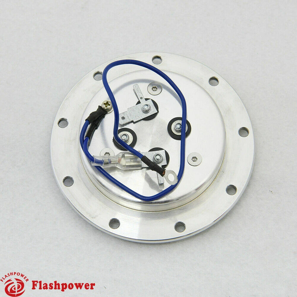 Billet Aluminum Steering Wheel Horn Button Plain Satin