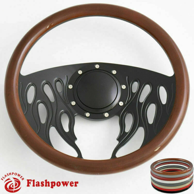 14'' Billet Steering Wheels Full Wrap GMC New Yorker Imperial Cordoba