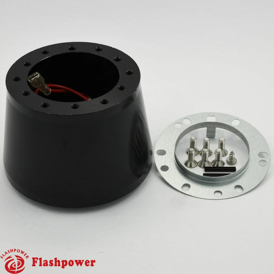 Steering Wheel Hub Adapter Ford Thunderbird Mustang Bronco Mercury Lincoln Black