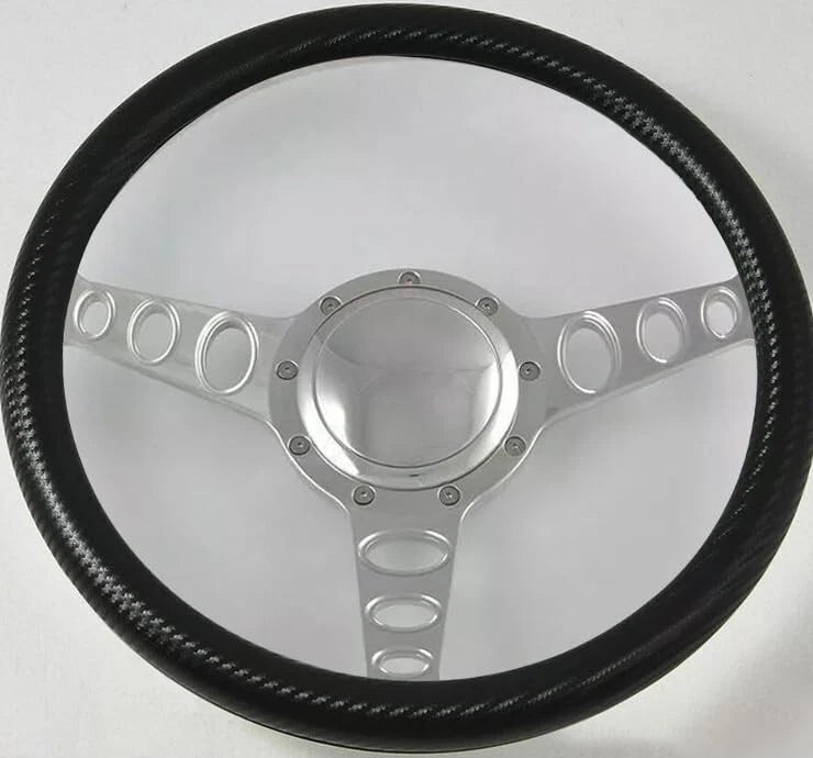 14'' Billet Steering Wheels w/ Horn Chrysler New Yorker Imperial Cordoba
