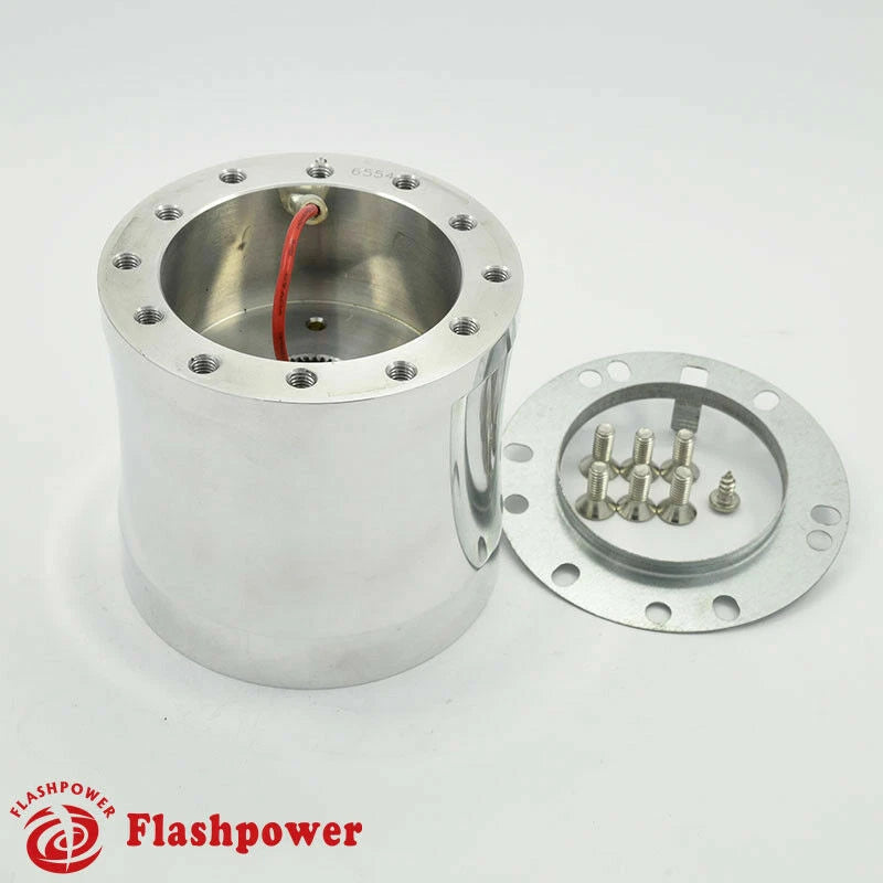 Steering Wheel Hub Adapter Kit for MOMO NRG Sparco OMP Fit Porsche 914 Polished