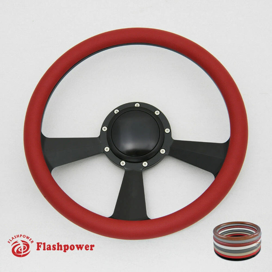14'' Billet Steering Wheel Half Wrap Replacement GMC