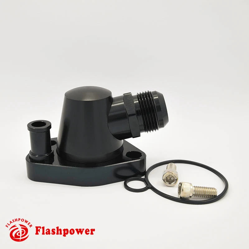 Ford Small Block Billet Swivel Water Neck/ Thermostat Hosing 16AN