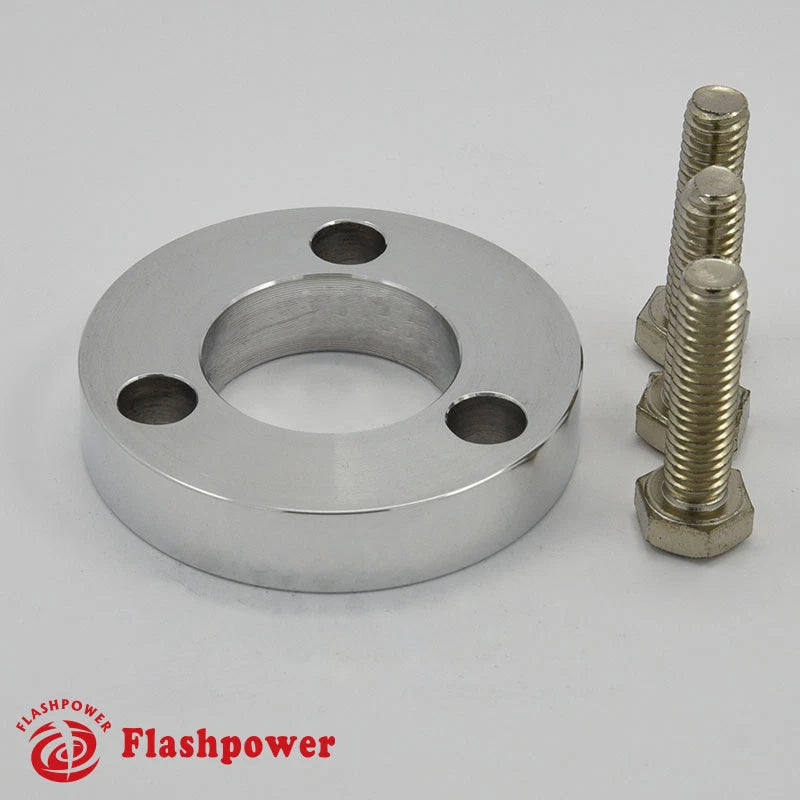 1/2" Steering Wheel Spacer Polished Aluminum for Grant APC Pilot