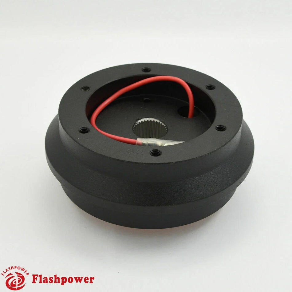 Steering Wheel Short Hub Adapter Black for Acura CL Honda Prelude Civic Accord