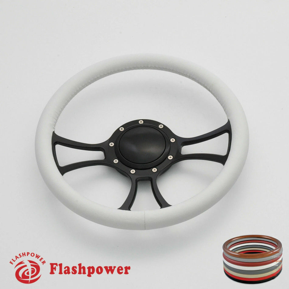 14'' Billet Steering Wheels Full Wrap Chrysler New Yorker Imperial Cordoba