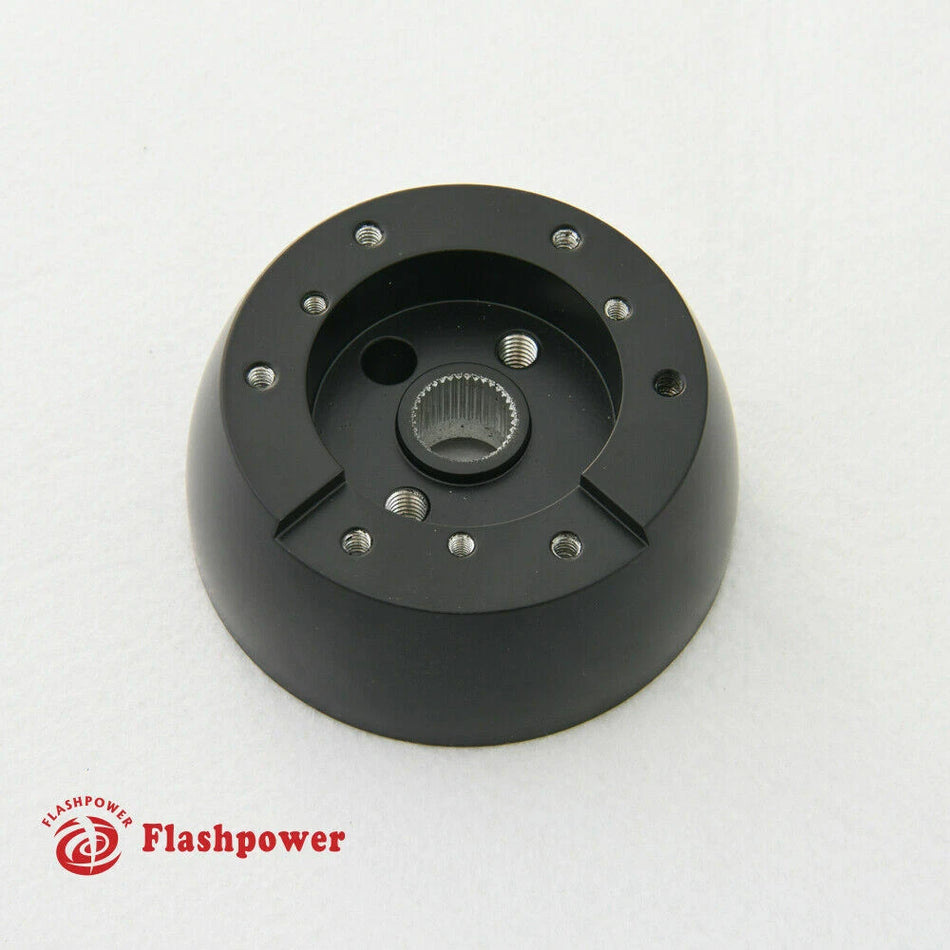 Flashpower steering wheel adapter original reproduction for GM Chevy Black