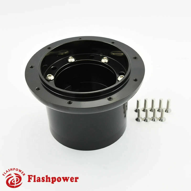 Flashpower Steering Wheel Adapter Boss Kit MG MGA MGB GT Roadster Black