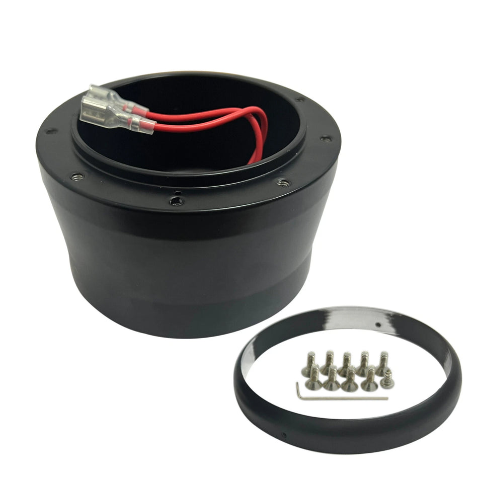 9 Hole Steering Wheel Adapter Ford Ranger Mustang Aerostar Mercury Sable Black