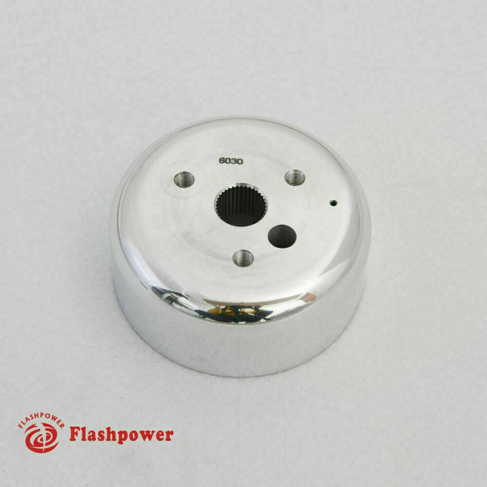 GM Chevy Steering Wheel Adapter 3 Bolt Billet Polished