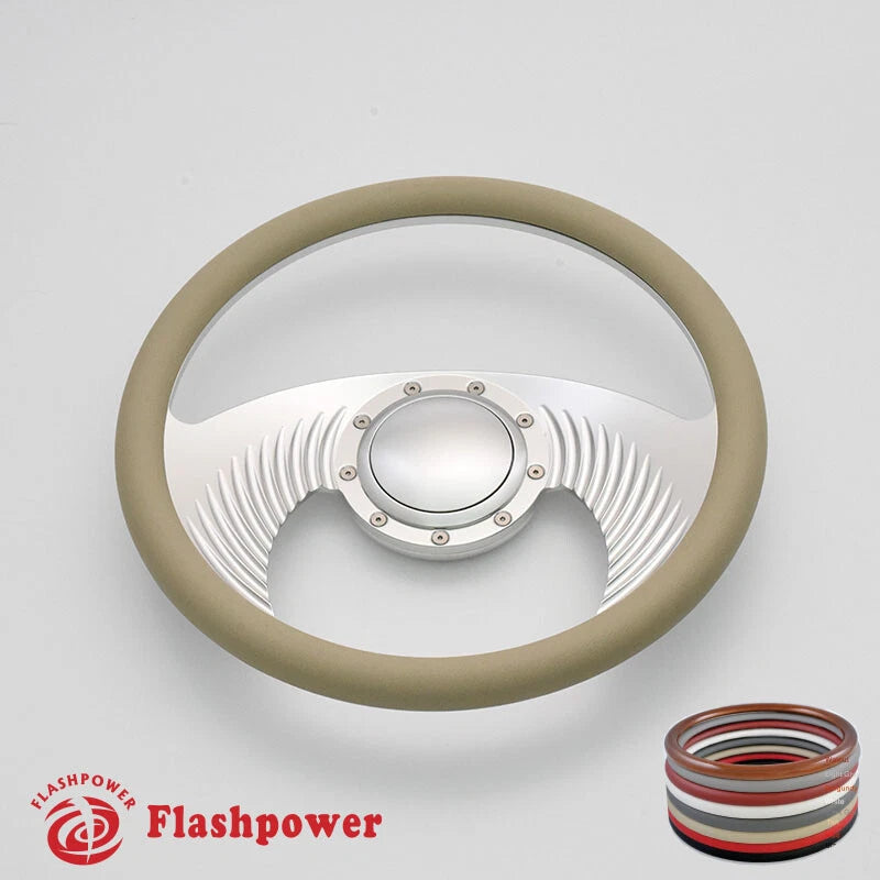 14'' Billet Steering Wheels Half Wrap Chrysler New Yorker Imperial Cordoba