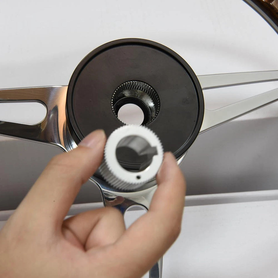 Marine Boat Steering Wheel Hub Adapter Keyed 3/4 Inch Teleflex TFLEX 6 Bolts