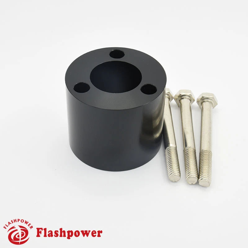 2" Steering Wheel Spacer Black Aluminum for Grant APC Pilot