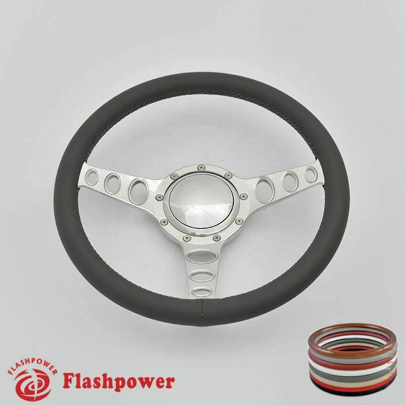 14'' Billet Steering Wheels Full Wrap Chrysler New Yorker Imperial Cordoba