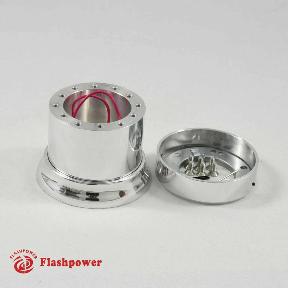 6 Bolt Steering Wheel Adapter Boss Kit Ford Mustang Thunderbird Galaxie Polished