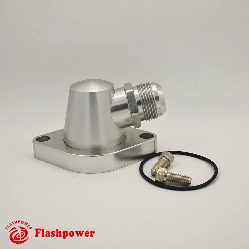 Billet Swivel Water Neck Thermostat Housing Water Neck Ford FE 390 427 428 16AN