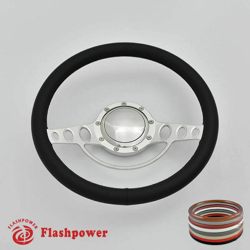 14'' Billet Steering Wheels Full Wrap Buick Cadillac Pontiac GTO Firebird