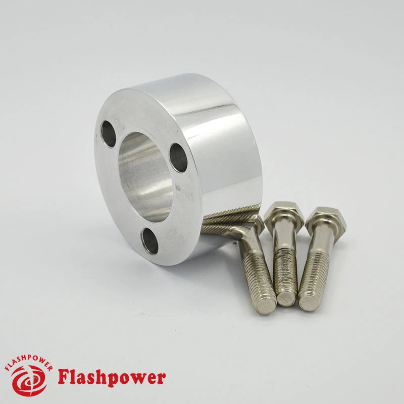 1" Steering Wheel Spacer Polished Aluminum for Grant APC Pilot